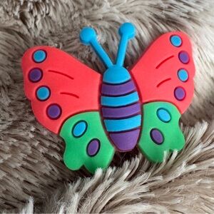 Bright Butterfly Shoe Charm CROCS Jibbitz 5/$20